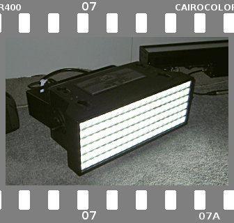 Il potente STROBE a
                        led