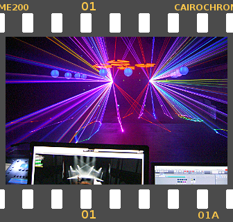 Lo show luci e laser