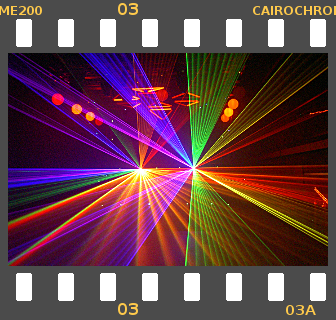 Lo show luci e laser